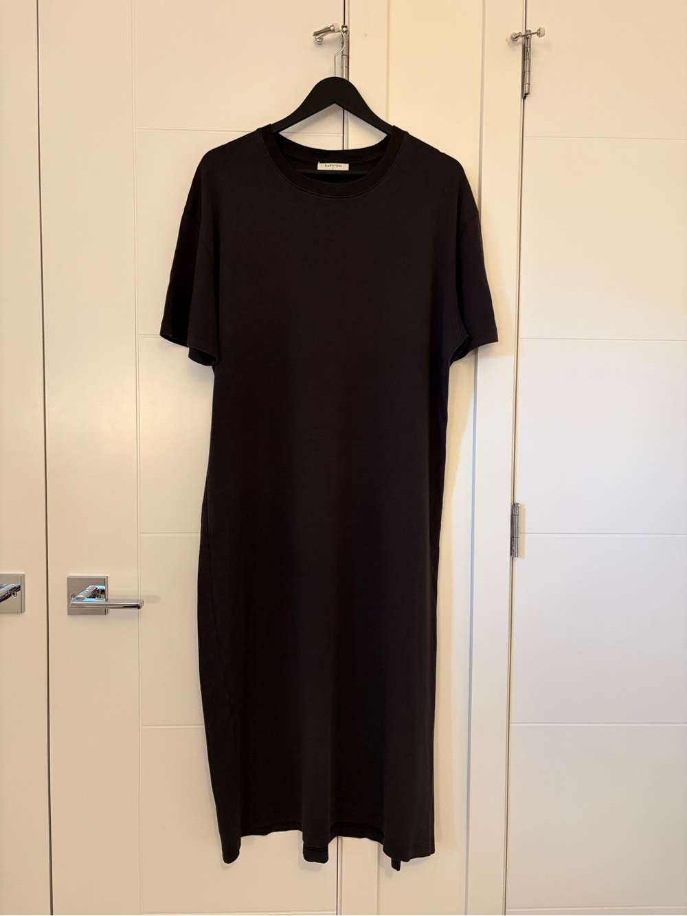 Babaton Black T-Shirt Dress